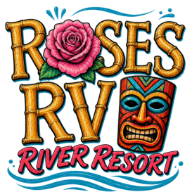Roses RV River Resort logo
