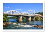 A picture of the Bibb Graves Bridge over the Alabama River